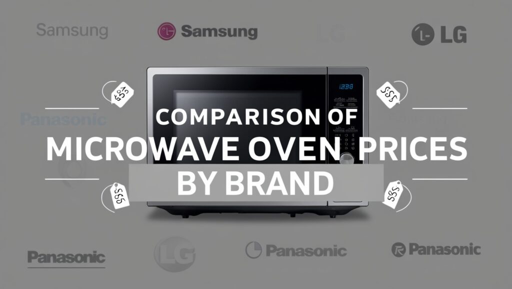 Comparison of Microwave Oven Prices by Brand