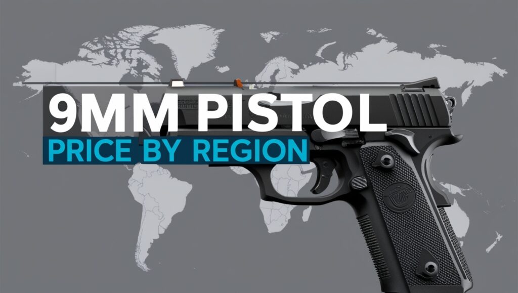 9mm Pistol Price by Region